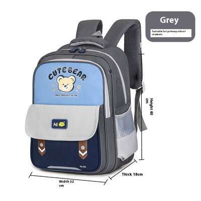 Mochila Escolar Ergonómica de Gran Capacidad con Protección Dorsal - Image 9
