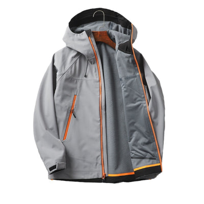 Chaqueta Soft Shell Impermeable y Cortavientos con Capucha - Image 5