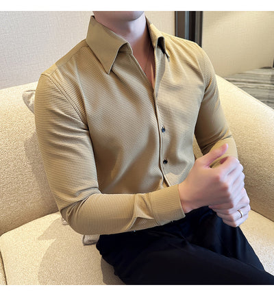 Camisa Térmica Textura Waffle Cuello V Manga Larga - Image 24