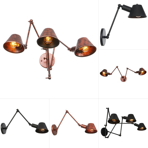 Lámpara Loft Industrial Retro - Diseño Creativo para Bares y Cafeterías