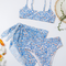 Bikini de Moda Europeo Espalda Descubierta para Mujer