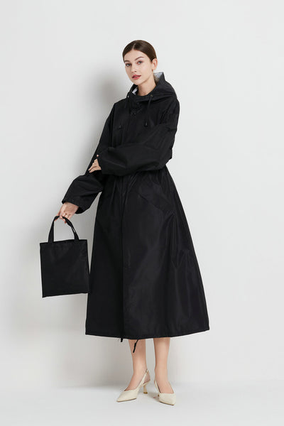 Gabardina Impermeable de Largo Medio para Mujer - Image 27