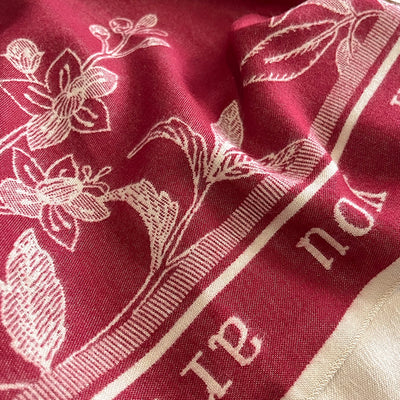 Bufanda Térmica Reversible Estampada - Chal Grueso Doble Faz - Image 31
