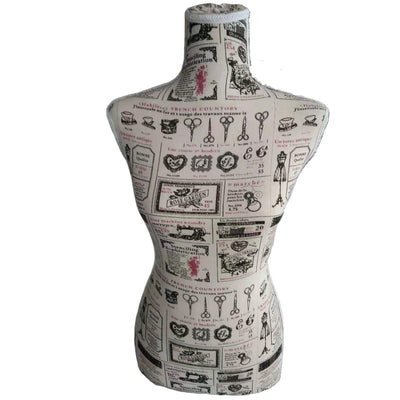 Tela de Lino Estampada Envolvible para Modelos y Maniquíes - Image 10