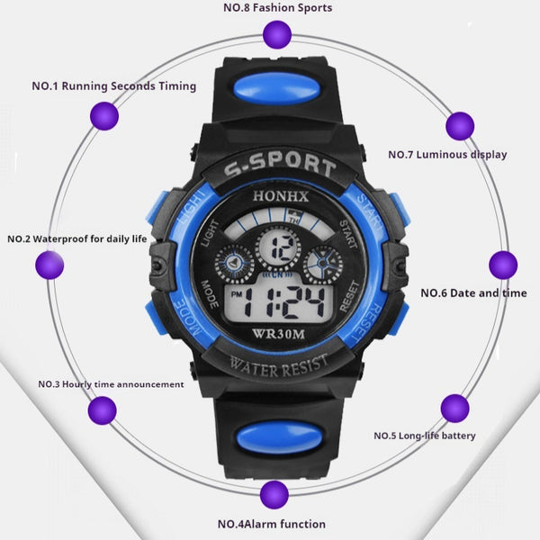Reloj Deportivo Digital para Niñas Estudiantes