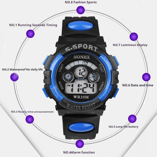 Reloj Deportivo Digital para Niñas Estudiantes