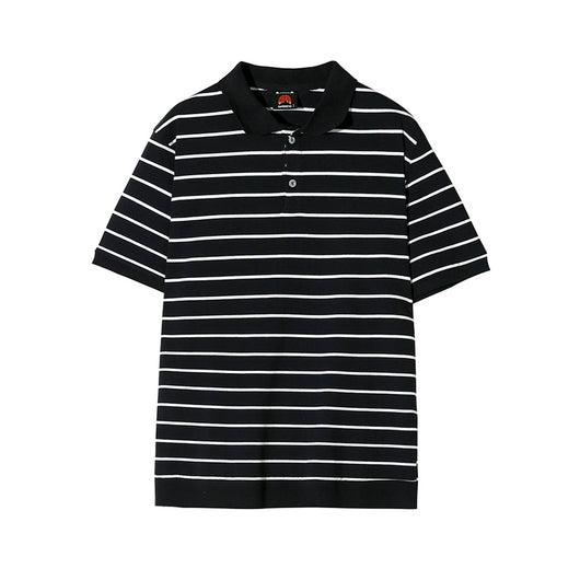 Playera de Algodón a Rayas para Hombre - Corte Relajado Verano - Image 3