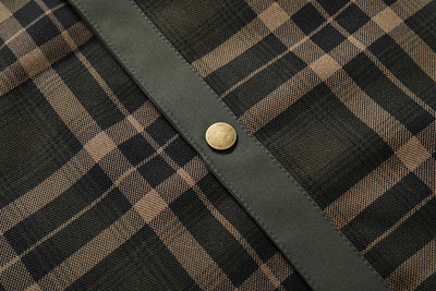 Chaqueta Camisa Casual a Cuadros para Hombre - Image 11
