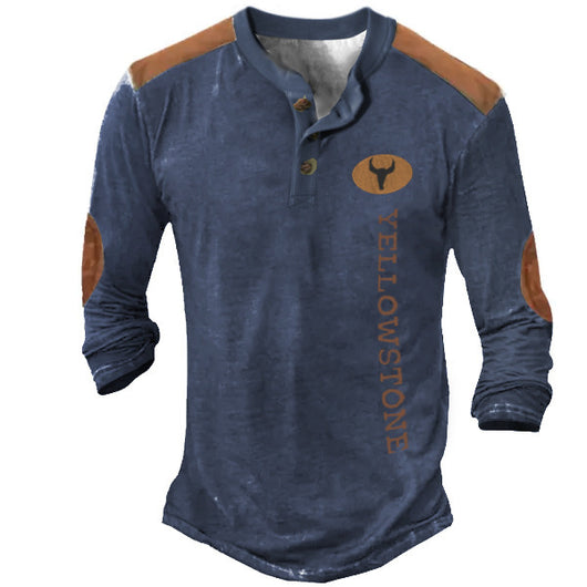 Playera Henley Clásica para Hombre - Diseño Liso y Versátil - Image 10