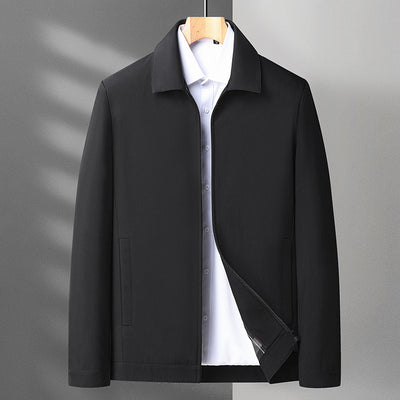 Chaqueta Casual con Solapa para Hombre Maduro - Image 7