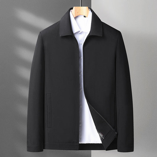 Chaqueta Casual con Solapa para Hombre Maduro - Image 7