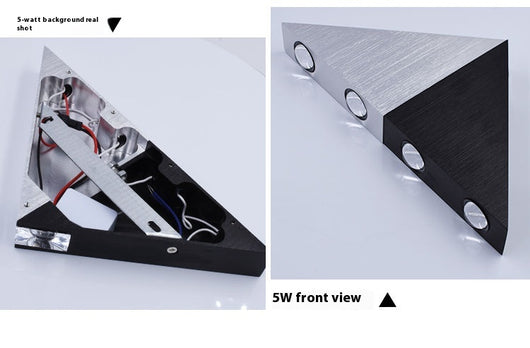 Lámpara de Pared LED Triangular Creativa - Image 16
