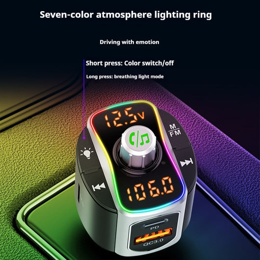 Receptor Bluetooth para Auto con Doble Pantalla MP3 - Image 7