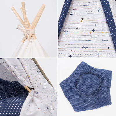 Casita Cama para Perros Pequeños y Medianos - Carpa Canvas con Estructura de Madera - Image 10