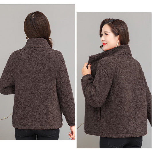 Abrigo Térmico para Mujer Adulta - Chaqueta Acolchada de Algodón con Forro Polar - Image 12