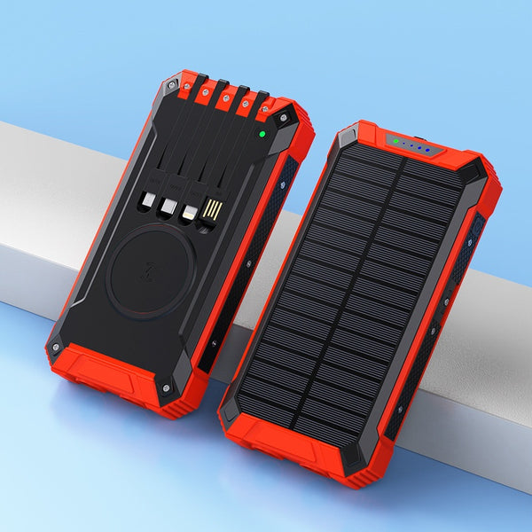 Cargador Solar Inalámbrico Portátil de Alta Capacidad - Image 5