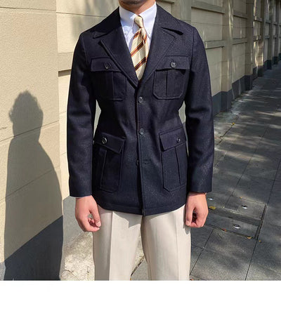 Blazer Premium de Cuello Inglés para Otoño e Invierno - Image 20