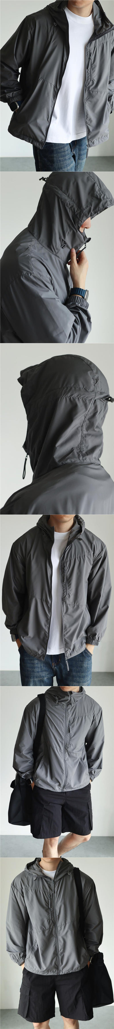 Chaqueta Protectora Solar UPF50 Ligera con Capucha - Image 11