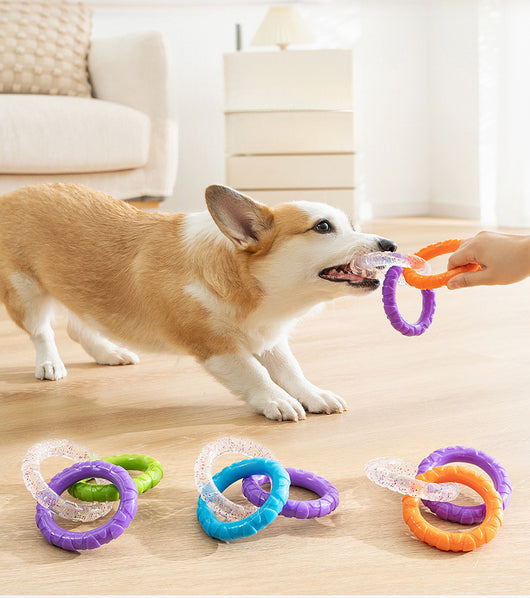 Disco Volador Flotante para Perros - Juguete Interactivo Resistente para Entrenamiento - Image 9