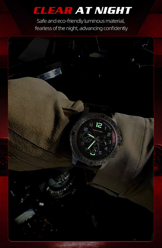 Reloj Deportivo Solar de Acero Inoxidable con Pantalla Digital - Image 8