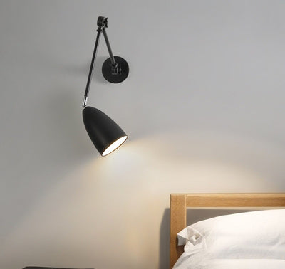 Lámpara LED de Lectura para Mesita de Noche con Brazo Articulado - Image 4