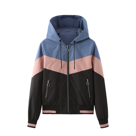 Chaqueta Cortavientos Ligera con Capucha para Mujer - Image 8