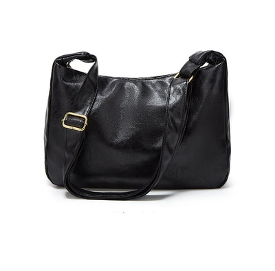 Bolso Tote Retro de Gran Capacidad en Colores Sólidos para Mujer - Image 12