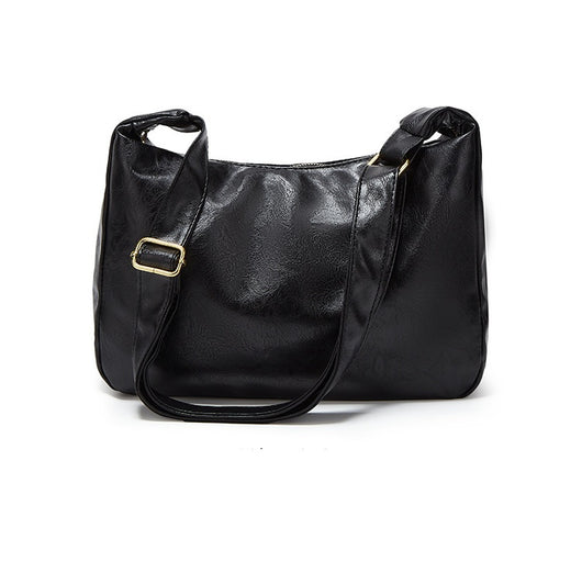 Bolso Tote Retro de Gran Capacidad en Colores Sólidos para Mujer - Image 12