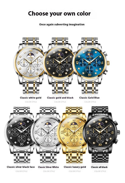 Reloj de Cuarzo Multifuncional para Hombre - Image 16