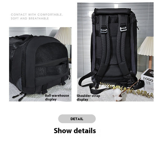 Bolsa Deportiva Crossbody con Compartimento para Zapatos - Image 11