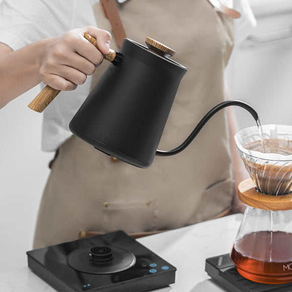 Cafetera de Preparación Manual con Control Inteligente de Temperatura