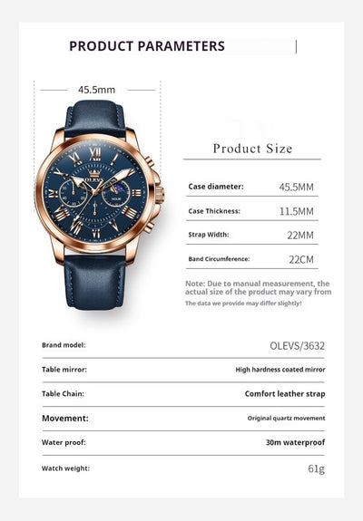 Reloj Deportivo Multifuncional Resistente al Agua para Hombre - Image 9