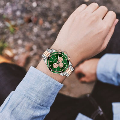 Reloj de Cuarzo para Hombre con Correa de Acero Inoxidable Premium - Image 17