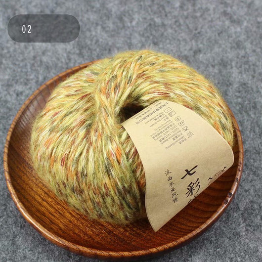 Hilo de Lana Multicolor para Crochet Artesanal - Ovillo Mediano Grueso - Image 28