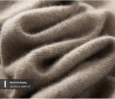 Suéter Tipo Saco de Cachemira para Otoño e Invierno - Image 15