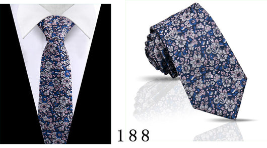 Corbata Casual Ejecutiva de Poliéster Jacquard para Hombre - Image 54