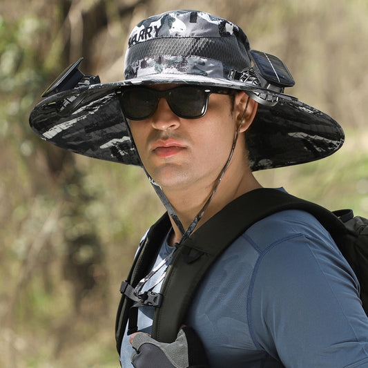 Gorro Solar con Ventilador y Batería de Larga Duración - Image 2