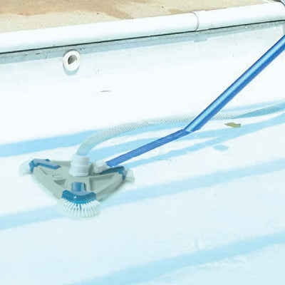 Cepillo Triangular Manual con Succión para Limpieza de Piscinas - Image 7
