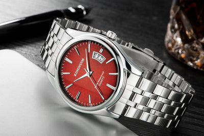 Reloj de Cuarzo Hombre con Banda de Acero Inoxidable Resistente al Agua - Image 3