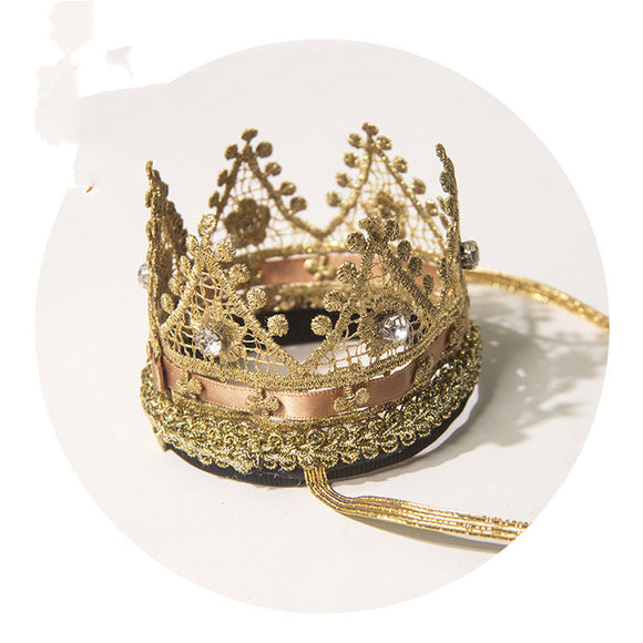 Diadema Corona para Bebé - Accesorio Elegante para el Primer Año