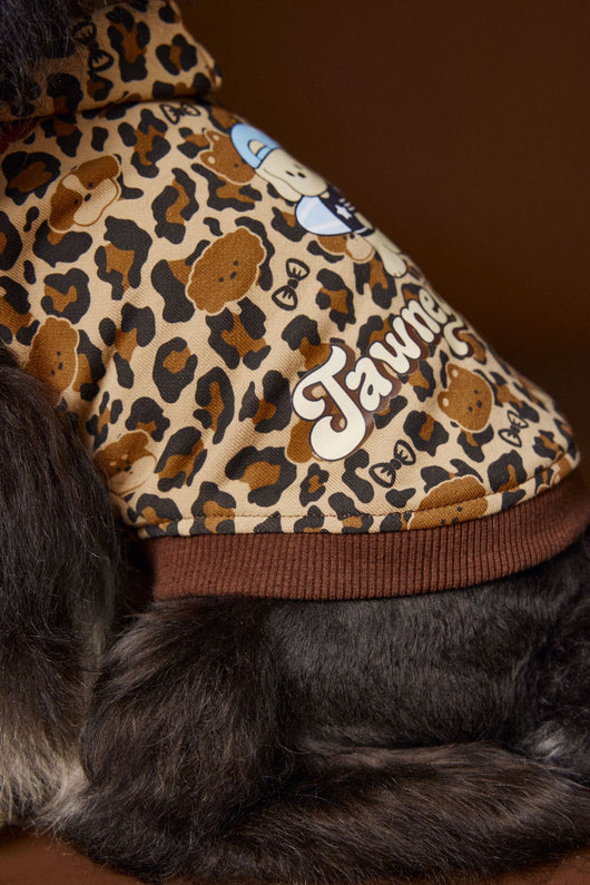 Suéter Tipo Hoodie sin Mangas Estampado Leopardo para Perros Bichon Schnauzer Yorkshire - Image 21