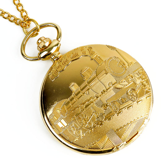 Reloj de Bolsillo Clásico Dorado Grande - Image 3