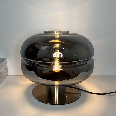 Lámpara de Mesa Minimalista Vidrio para Sala - Diseño Postmoderno