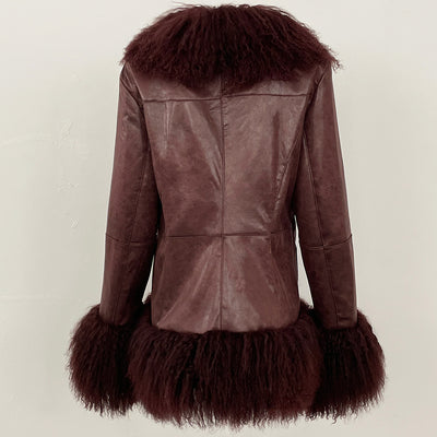 Chaqueta de Lana Gruesa con Acabado Ante - Image 25