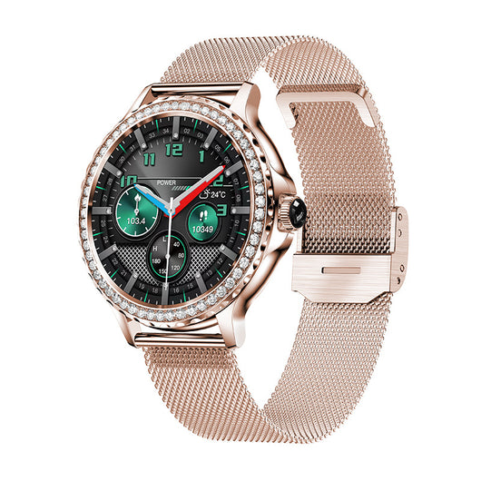 Reloj Inteligente para Mujer con Llamadas Bluetooth y Diamantes - Image 17