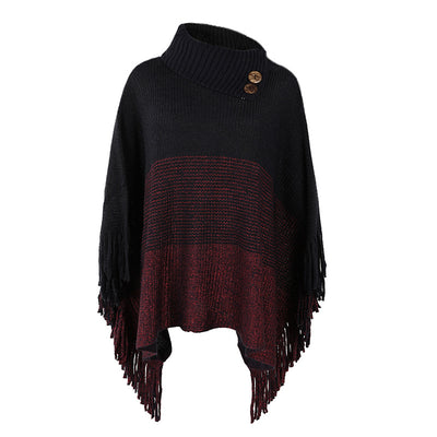 Suéter Suelto de Moda para Mujer con Contraste de Colores - Image 6