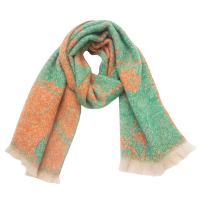 Chal Foulard Floral Jacquard para Mujer - Image 11