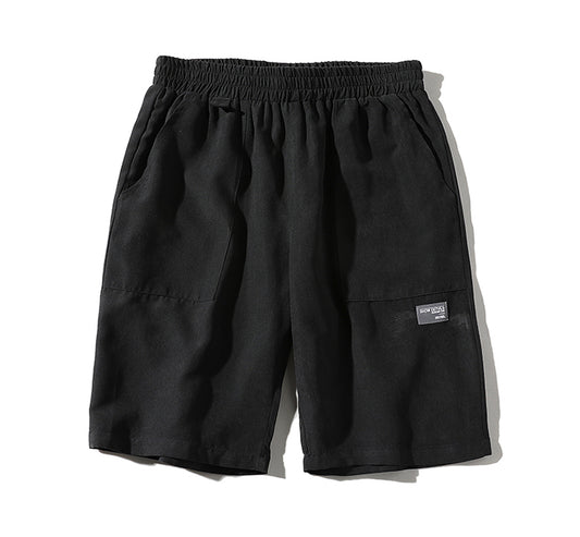 Pantalones Cortos de Playa Hombre Cinco Puntos - Estilo Hong Kong Cómodo y Suelto - Image 2
