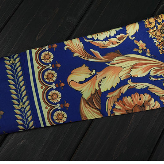 Camisa Elegante Sin Planchado con Diseño Floral Simétrico - Estilo Real para Hombre - Image 10