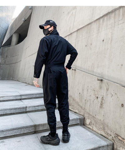 Pantalón de Trabajo Holgado Estilo Japonés para Jóvenes - Image 3